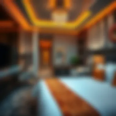 Luxurious room showcasing modern decor at Boomtown Hotel