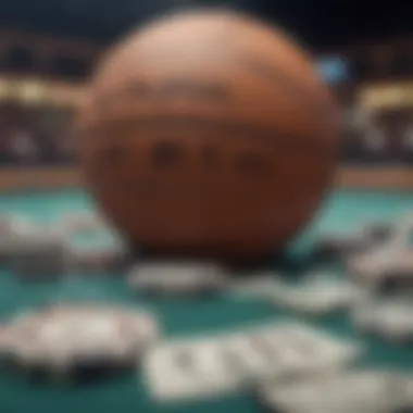 A montage depicting various sports and betting analytics
