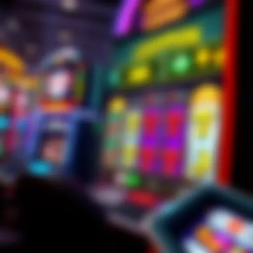 Gameplay interface of Cashman Casino showcasing vibrant slots and features