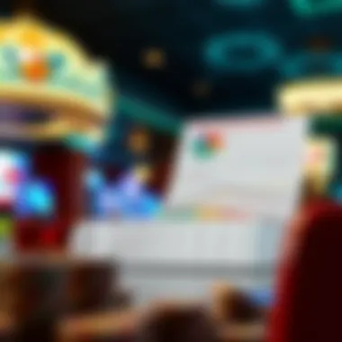 Detailed chart illustrating cash flow in casinos