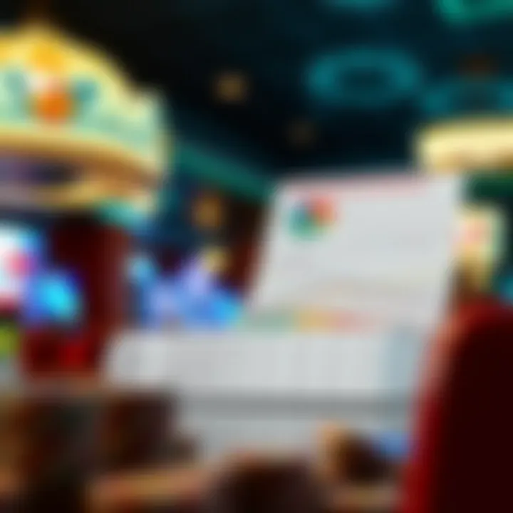 Detailed chart illustrating cash flow in casinos