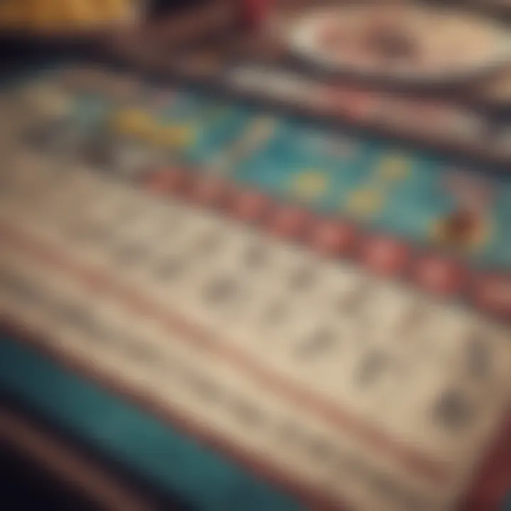 A close-up of a digital bingo interface showcasing various game features.