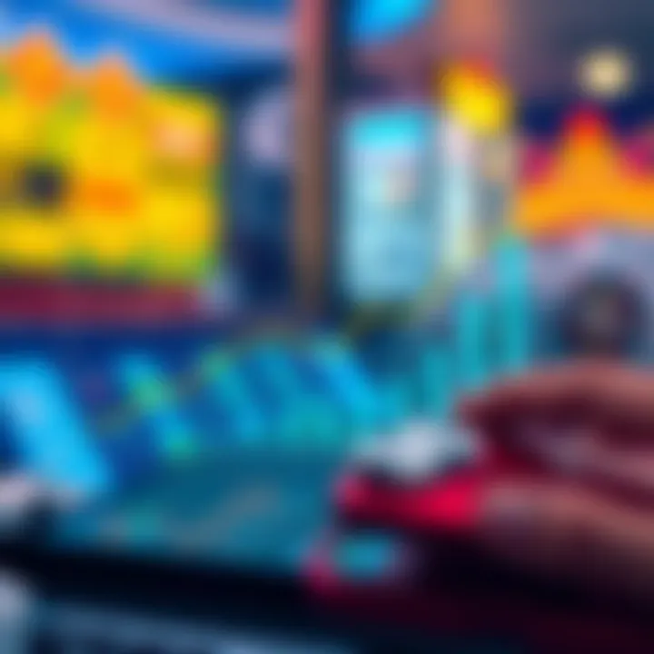 A graph illustrating market trends related to casino bonuses