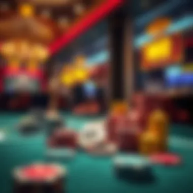 An abstract depiction of the strategic implications of casino bonuses