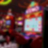 Visual representation of a keno game interface