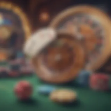 A vibrant representation of diverse bonus offers available at online casinos.