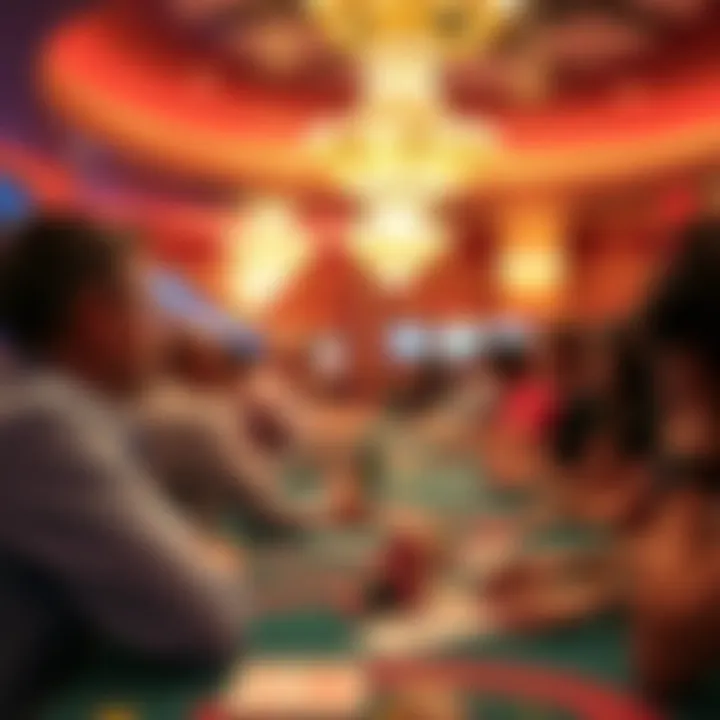 A well-known casino venue in South Florida buzzing with excitement