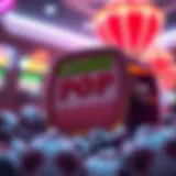 Visual representation of Cash Pop Lottery game mechanics