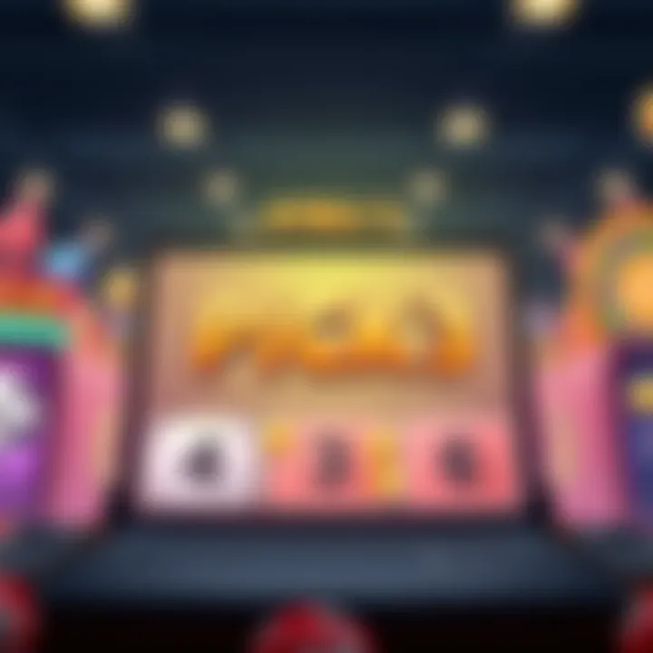 An illustration depicting various online platforms and their distinct features for Pick 3 games.