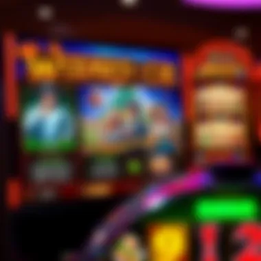 Gameplay screen showcasing unique features and bonus rounds