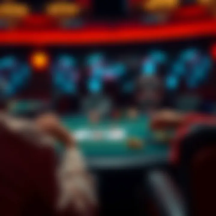 A strategic overview of gameplay in Texas Hold'em with highlighted key tactics.