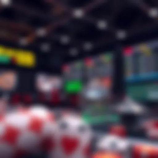 Visual representation of various virtual betting platforms