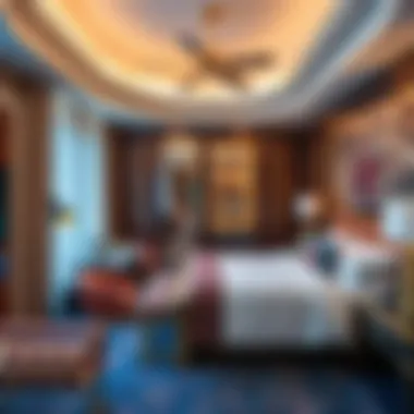 Luxurious accommodation room at Winstar Casino