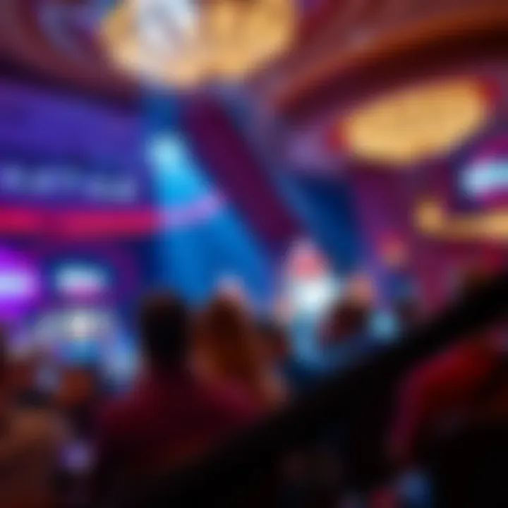 Live entertainment show at Winstar Casino