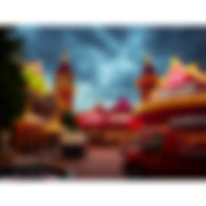 Historical photo illustrating the evolution of Fair Grounds OTB Casino over the years