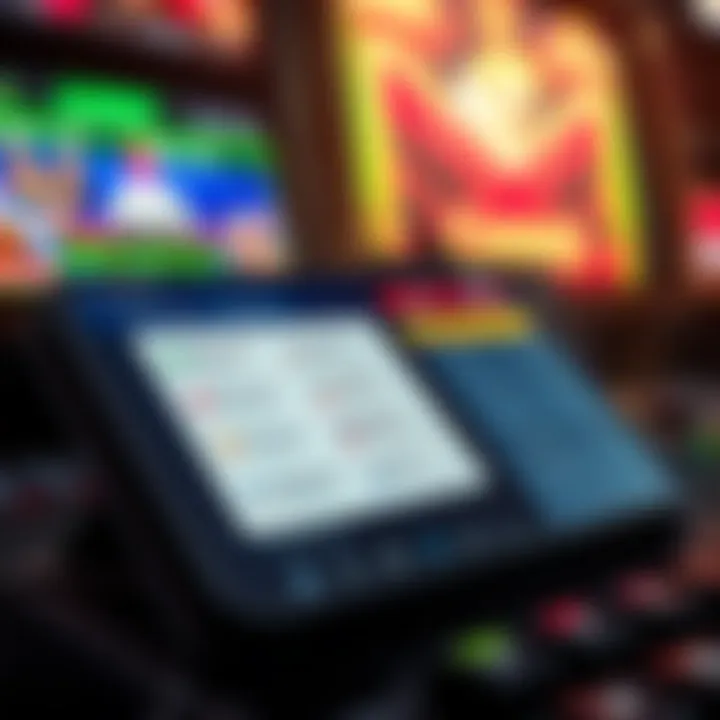 A digital wallet showcasing transactions from various gaming platforms