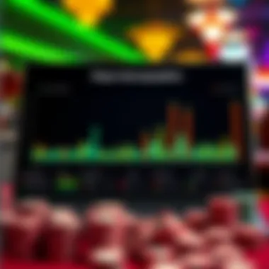 Graph showcasing player demographics in online gambling