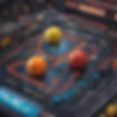 Visual representation of bonus round mechanics in Pac Man Wild Edition