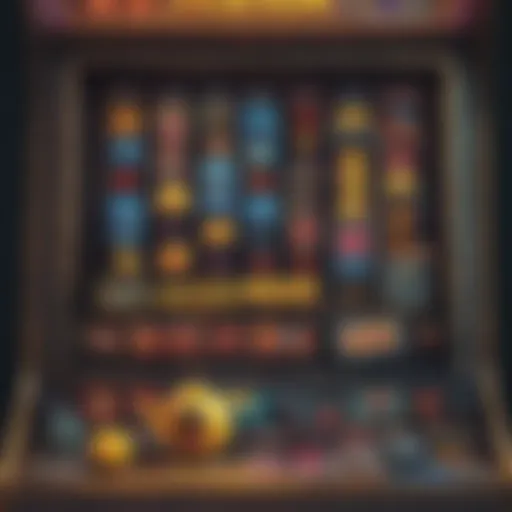 Detailed view of Pac Man Wild Edition slot machine interface