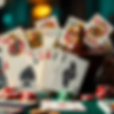 A montage of popular card games played around the world, emphasizing cultural diversity.