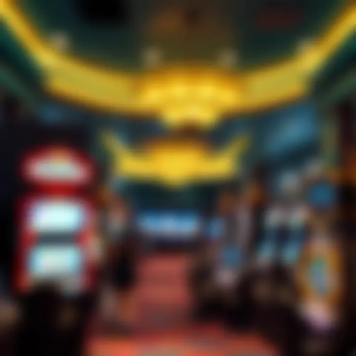 Luxury casino interior with engaging atmosphere