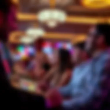 Players enjoying a vibrant gaming experience