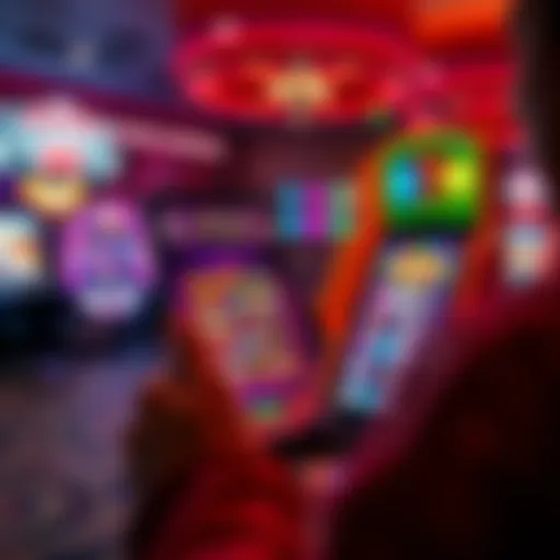 An engaging digital interface showcasing scratch off app gameplay.