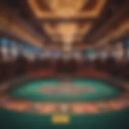 Luxurious gaming floor at Resorts Casino showcasing a vibrant atmosphere.