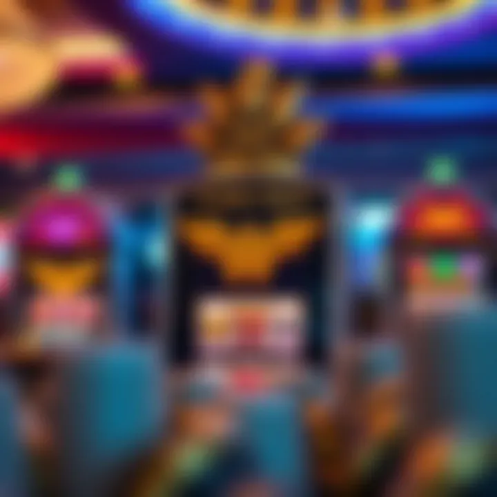 Conceptual image depicting effective bankroll management strategies for slot players.