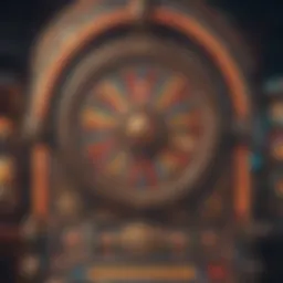 Intricate design of the Spin Ferno slot machine showcasing its vibrant graphics and thematic elements.