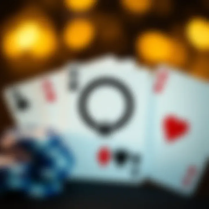 A symbolic representation of card suits highlighting their meanings and significance.