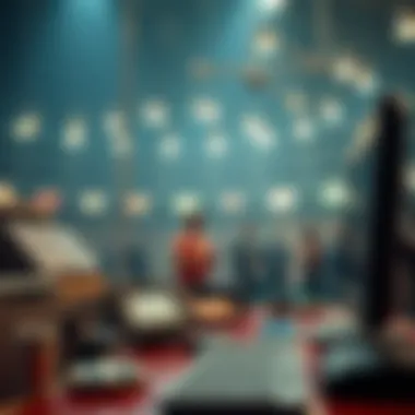 Visual representation of technology in modern betting