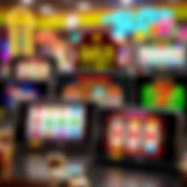 Various types of mobile slots displayed on multiple devices