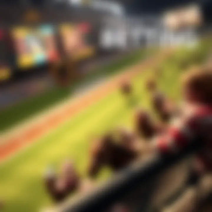 Visual representation of betting strategies