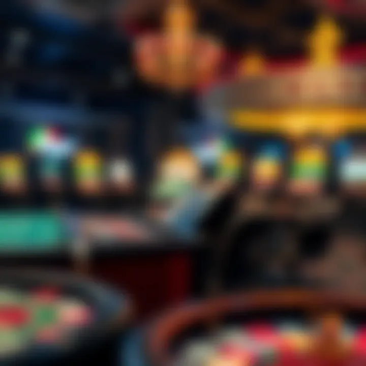 An array of popular casino game variants showcased