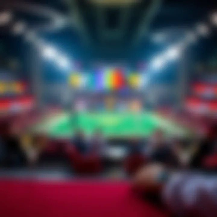 Visual representation of factors affecting point spreads