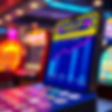 Visual representation of user engagement metrics for scratch off apps.