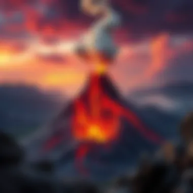 An overview of various volcano slot themes