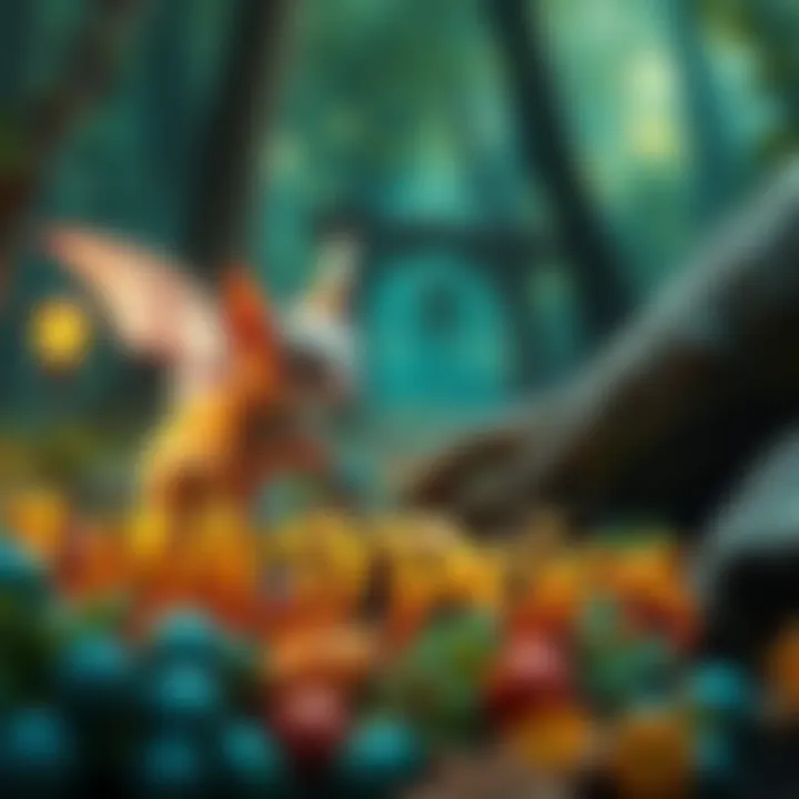 Illustration of unique game features in Wild Pixies Slot